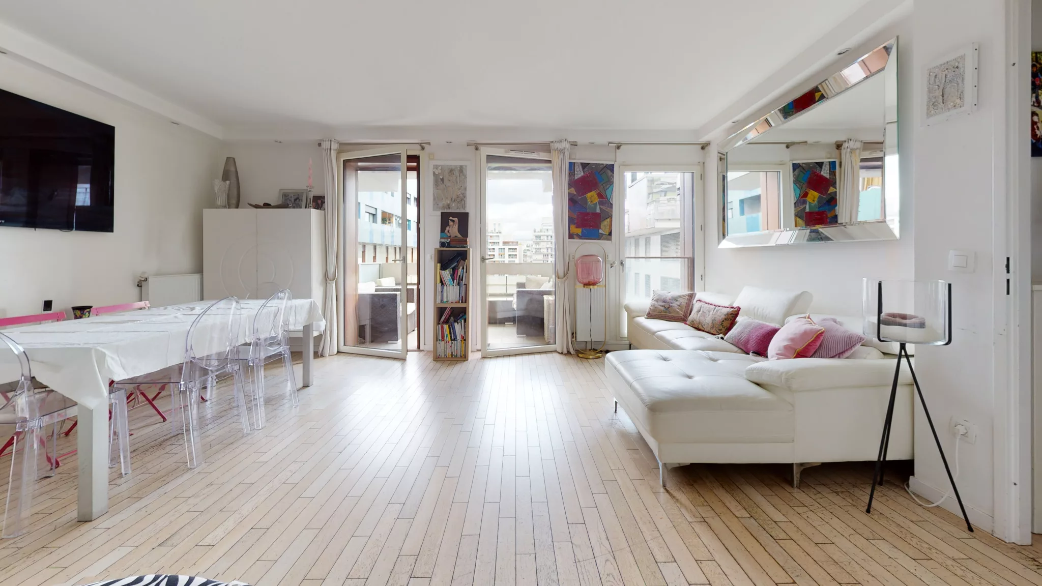 1273-d9c90a0b Appartement T4 de 72m2 + Parking + Terrasse + Balcon à Boulogne-Billancourt