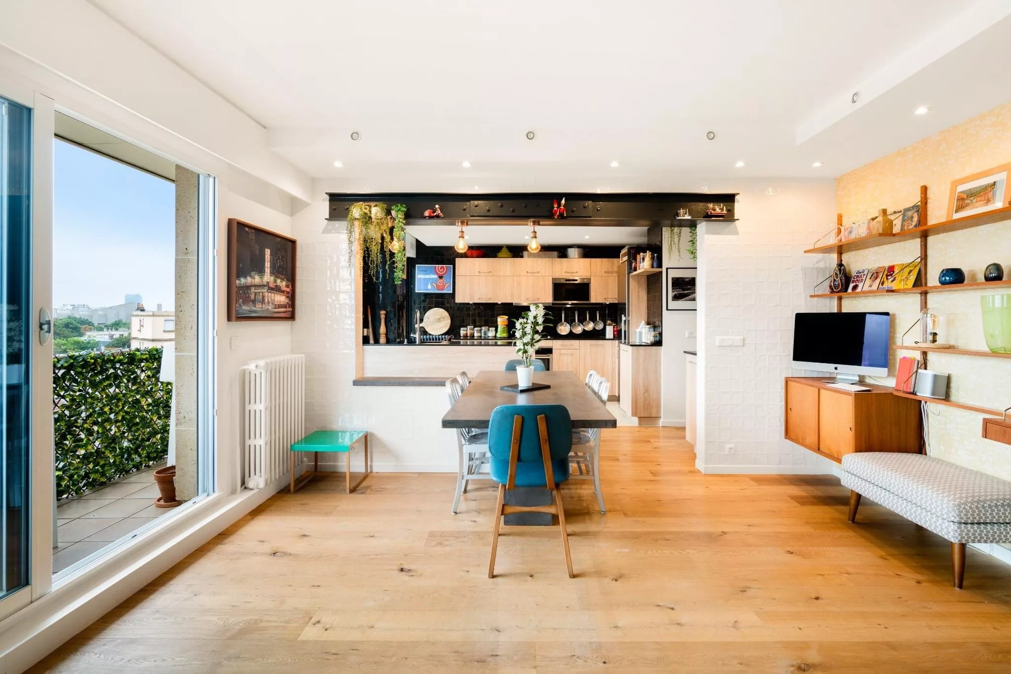 1000-843331b4 Appartement T5 de 109m2 + Parking + Balcon à Boulogne-Billancourt