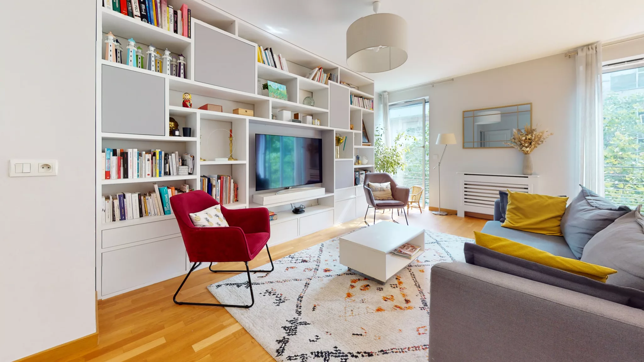 1330-4e6dc5e5 Appartement T4 de 102m2 + Parking + Terrasse à Boulogne-Billancourt