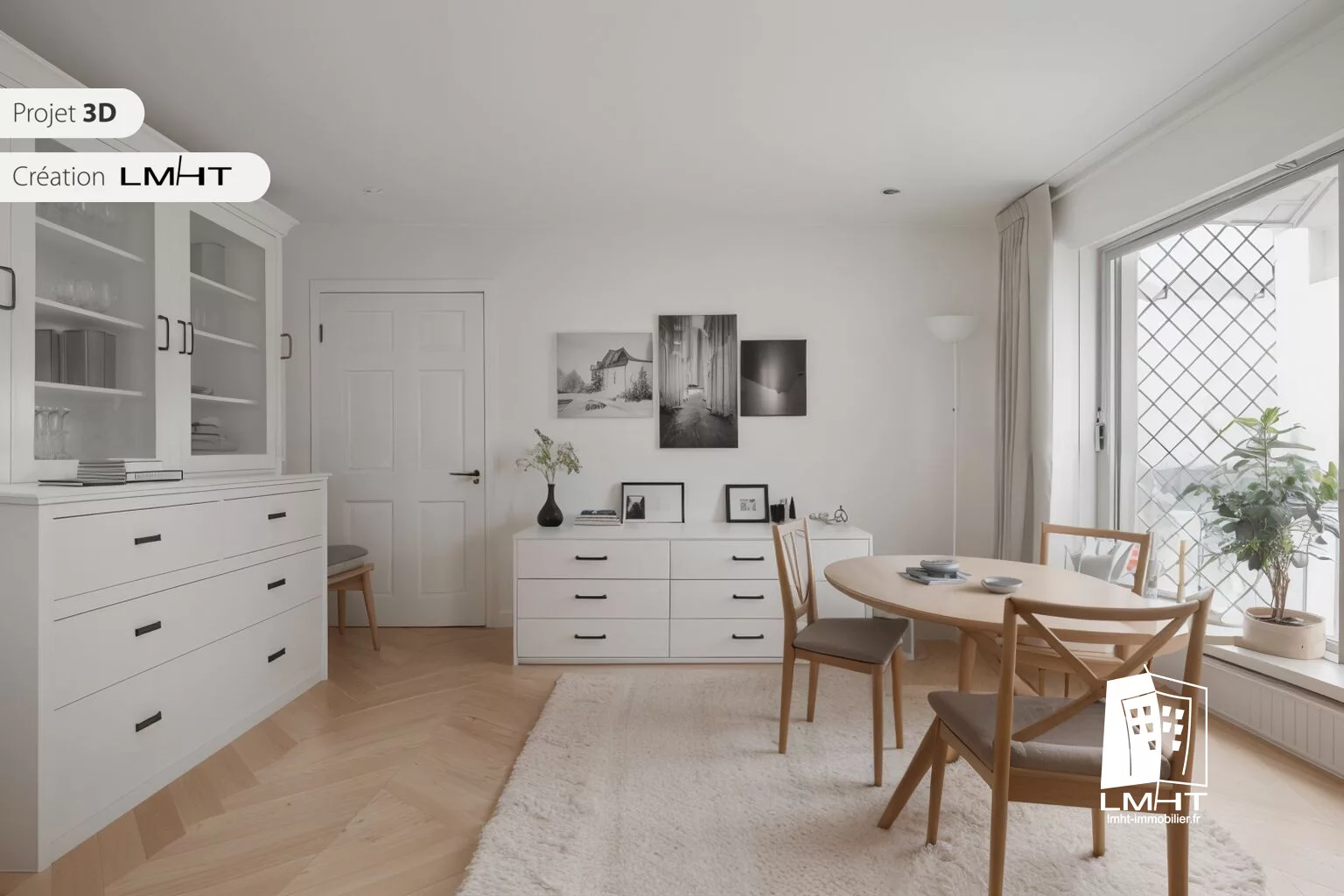 fr92-247-af605bea Appartement T4 de 87m2 + Parking + Cave + Terrasse + Balcon à Meudon