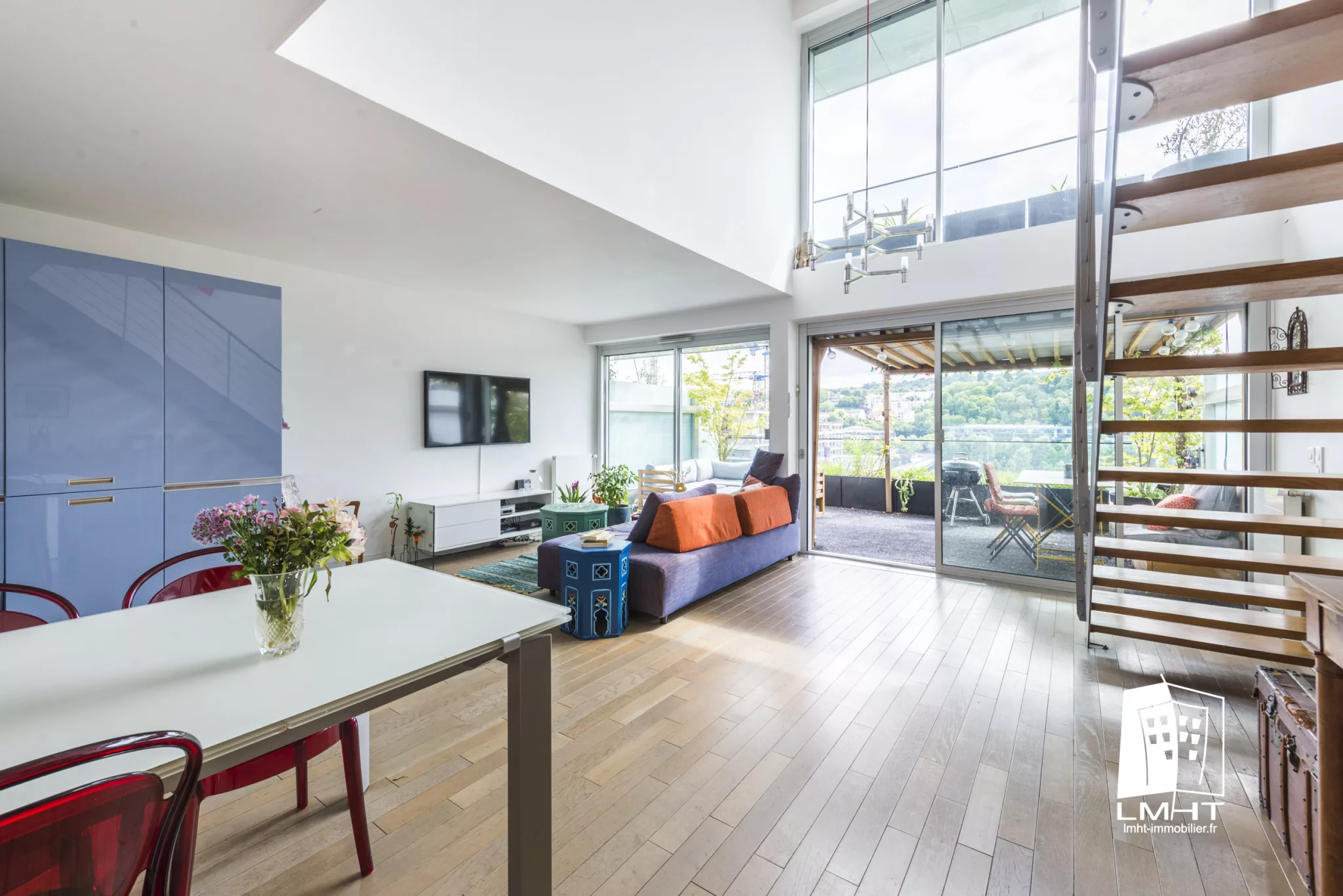 fr92-275-d566762c Duplex T4 de 90m2 + Parking + Terrasse + Balcon à Boulogne-Billancourt