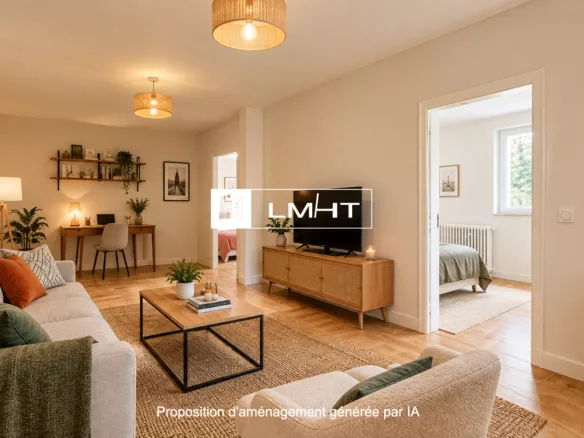 Appartement T2 de 58m2 + Cave à Boulogne-Billancourt